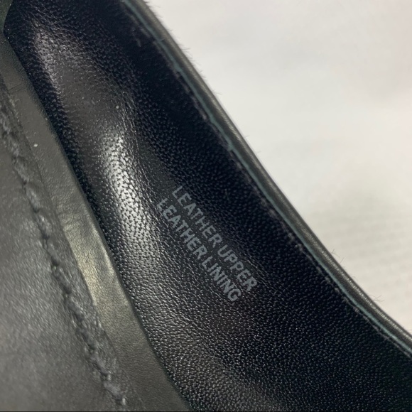 Vera Wang Lavender Label Black Fur Heels 6 - Picture 15 of 15